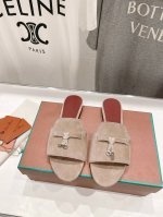 高版本出厂 Loro Piana* Lp 诺悠翩雅2025Ss春夏新款拖鞋 市场顶级品质 极简高级大方～高级而舒适的气息～ 夏天当然就得美美哒～ 上脚柔软舒适度