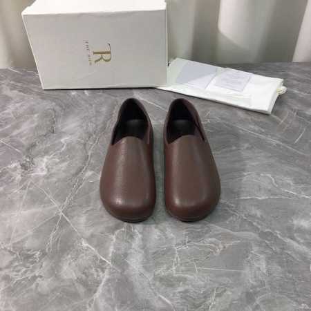工厂p价p 顶级版本 代购品质 原版开发 The Row 2025Ss新款大头平底女鞋 新品一脚蹬乐福鞋 原版购入开发 做货 顶级原单品质，市面最高版本上脚简直 - 点击图像关闭