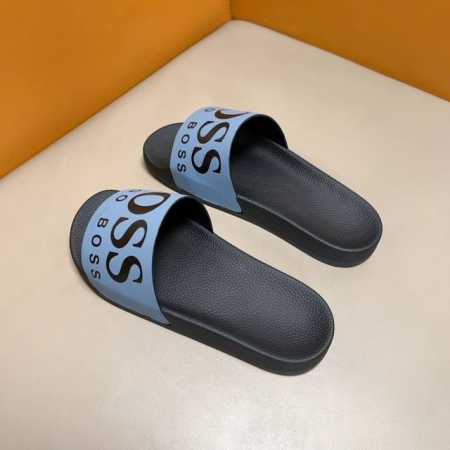 情侣款 Boss 新款男，女仕拖鞋 知名品牌新款隆重上市 以奢华高端设计出货 设计5D打印 Boss 鞋面线条感层次分明，。轻奢风格，简约大气，上脚舒适富有潮流 - 点击图像关闭