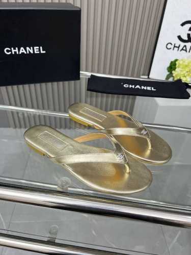 chanel 香奈儿 25S 平底夹脚人字拖鞋升级版 码数36-44 41-44定做不退换 真皮底