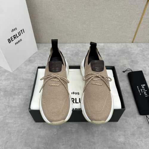 berlut* 布鲁提新品 Shadow飞织运动鞋 官方售价Rmb ,700 原版开发打造 轻盈格调如影随 行 Shadow 运动鞋自亮相以来备受欢迎以标志性的