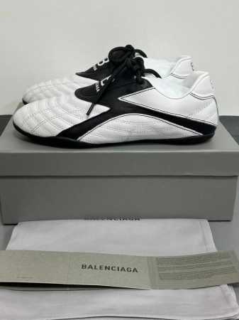 女 男+10，Balenciaga巴黎世家 系带 休闲单鞋 女款 黑色 面料牛皮羊皮 女：35-40，男：39-44 女41男38.45 定制不退不换 - 点击图像关闭