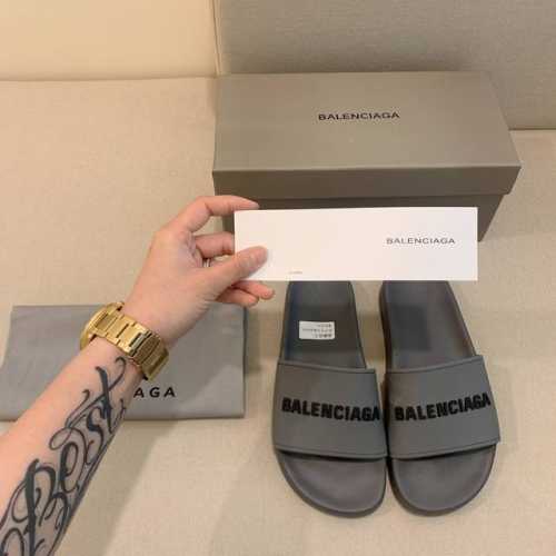 橙子出厂价 Balenciaga 巴黎世家 春夏休闲拖鞋 一字拖 沙滩拖 情侣款 码数：35-45