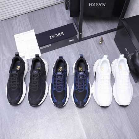 商品商标： ＢＯＳＳ 休闲鞋 正码码数: 39-45 38定做不退换 商品材料：精选透气网布丝印鞋面 网内里 牛皮鞋垫 橡胶大底 - 点击图像关闭