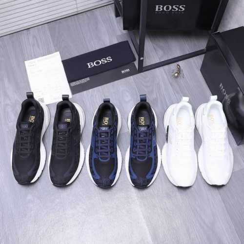 商品商标： ＢＯＳＳ 休闲鞋 正码码数: 39-45 38定做不退换 商品材料：精选透气网布丝印鞋面 网内里 牛皮鞋垫 橡胶大底