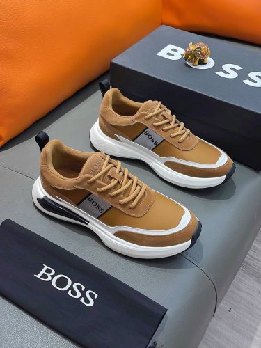 商品名称：Boss 波士 实价： 正规码数: 38-44 休闲鞋 商品材料：精选 牛皮鞋面，舒适羊皮内里 ；原厂大底。