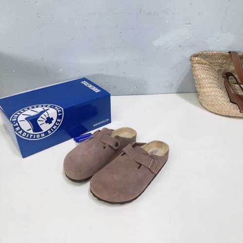 高品质出厂 ！小众潮牌情侣款！BIRKENSTOCK 勃肯25Aw春夏新色休闲懒人鞋包头半拖夏天人手必备一双的勃肯鞋。乳木软胶鞋底、触感柔软、包裹性好、穿着舒适