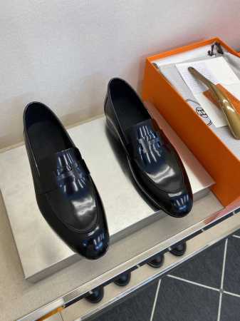 Hermes 正装乐福鞋 真皮大底 Size:38-45 - 点击图像关闭