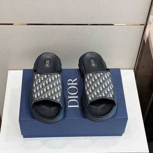 冲量价: H718- Dior迪奥 最新款H-Town 系列 Oblique 厚底 拖鞋 凉鞋原版购入开发 做货 这款 Dior H-Town 凉鞋致敬运动风格