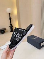 工厂p价 Dio*～家经典男士拖鞋，高端精品，原版材质，鞋面纯棉印花帆布，精细做工，鞋底超软，休闲宽松舒适型，夏季必入哦！ 38-45