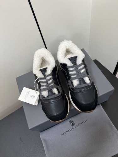 Brunello Cucinelli 新款BC经典休闲鞋运动鞋系列单鞋 BC是意大利知名品牌，极简主义风格，复古又高级！简约又大气，属于非常耐看的款式！高级百搭