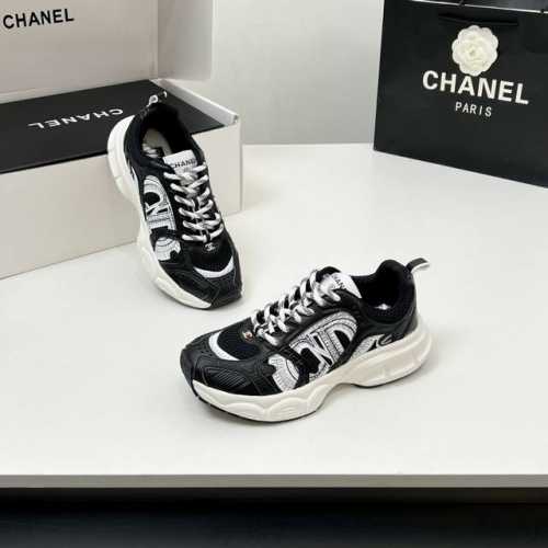 最新款 顶级品质！海外版！香奈儿 CHANEL 25sshuo阔型老爹鞋系列运动鞋 各大博主社交日推款认准我家细节实拍这季新款简直闭眼入，上脚狂好看，率性的休闲