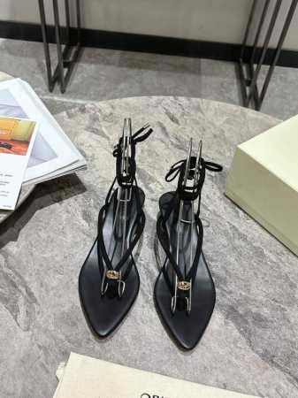Orinous25新款绑带凉鞋可拆卸绑带，一鞋两穿慵懒时髦，春夏一起穿漂亮的鞋子吧弄潮儿就是你自己对版牛皮面料，羊皮内里，意大利进口真皮大底，码数：35-39 - 点击图像关闭