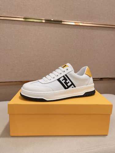 调工厂p价 男装男鞋 运动原单 Fendi 芬迪 男士最新款休闲鞋！专柜同步上市！原版一比一复刻。全进口官网一比一牛皮面料。内里采用头层顶级羊皮，原版原厂特供橡