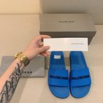 橙子出厂价 Balenciaga 巴黎世家 春夏休闲拖鞋 一字拖 沙滩拖 情侣款 码数：35-45