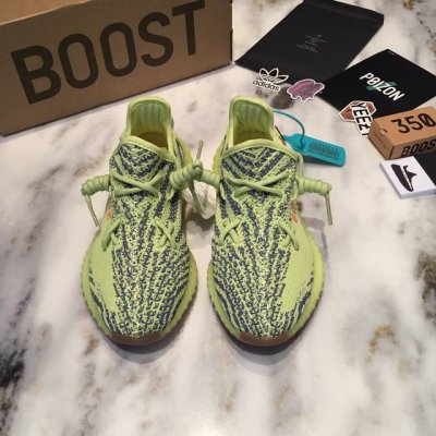 高版本230纯原真爆Adidas Yeezy 350 V2系列真爆 注意鞋底爆米花新防伪纹路 可用电筒照亮检验爆米花 原装Yeezy 350 Boost V2鞋