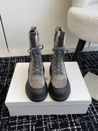 代购级 Brunello Cucineli ss24 new arrival～ 布鲁内诺库奇内利 秋冬新款 马丁靴 上脚帅气舒适 秋冬一定要有一双Bc的战靴 B - 点击图像关闭