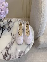 出厂价P P360 Repetto 联名 Marine Serre 新月平底芭蕾鞋 鞋头月亮标志独特又好看 脚感无敌舒适 配啥都好看 必备单品 鞋面小牛皮 内里