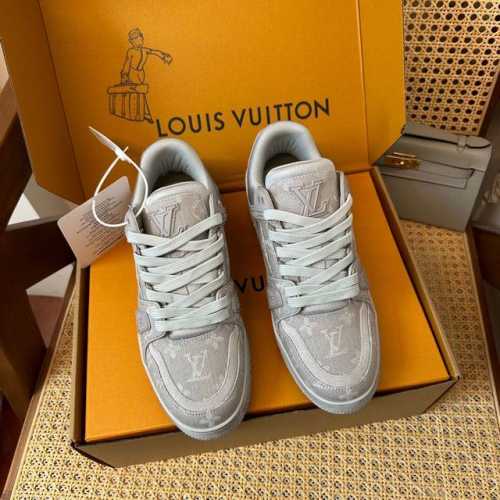 代购级别 2024 Louis Vuitton LV Trainer！#54系列 运动鞋欧洲代购1W 购入！ 爆拆开发 大底和面料私模 ，完美调整至原版一致较果