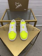 定做款 出厂价 。Christian Louboutin Cl红底鞋 专柜系列，情侣休闲板鞋 独家热款发布活动乳胶垫脚成品大底车线女35-40#男38#-46,