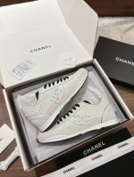 配高端飞机盒包装 女码35-39 40定做 Chane＊L 25C春夏新款运动鞋 官网同步上 专柜断货王 各大博主社交日推款，这季新款简直闭眼入，上脚狂好看，率