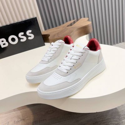 Boss男士休闲运动鞋，原版开模， 官网材质，透气内里，上脚柔软舒适 大底脚感轻便！ Size：39-44