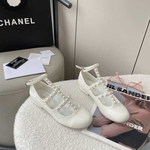 橙子出厂价P P140 Chanel 香奈儿春夏新款 珍珠镂空玛丽珍鞋 平底单鞋 码数：35-40