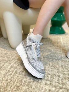 2670春夏Chloe 克洛伊,高帮,Nama Sneaker彩虹系列运动鞋 容祖儿和孙怡宋茜明星同款 原材料是可再生物料制作 全手工缝马克线 肉眼可见皆是手工