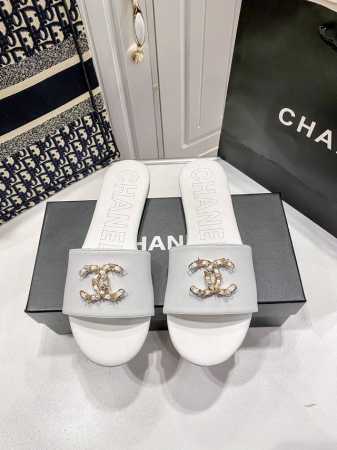 橙子出厂价p chanel 香奈儿春夏新款 精美珍珠双C扣平底拖鞋 休闲凉拖 小红书早春推荐 小香风25Ss 顶奢新品 千金气质 码数 35-41 - 点击图像关闭