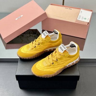 升级版 要Diy扣10 升级版高品质 缪缪prelude系列Tyre休闲运动德训鞋 缪缪轮胎鞋 颜值舒适度无敌 巨巨好穿 上脚巨舒适 轻便透气 无敌百搭 走两步