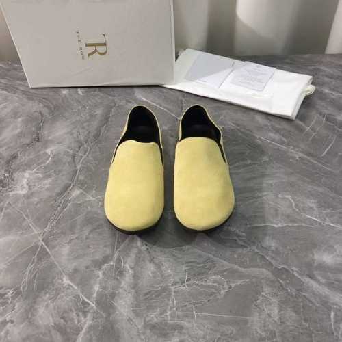 工厂p价p 顶级版本 代购品质 原版开发 The Row 2025Ss新款平底芭蕾舞女鞋 新品一脚蹬乐福鞋 原版购入开发 做货 顶级原单品质，市面最高版本上脚简