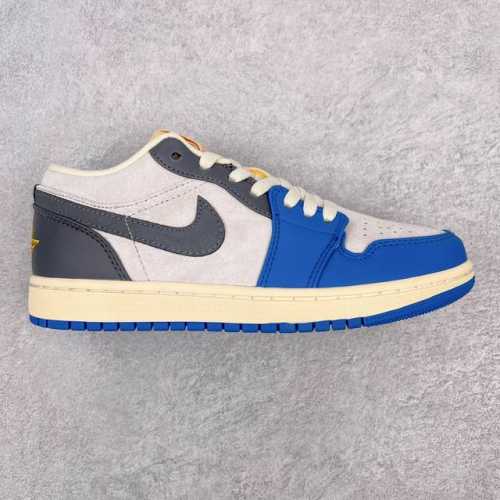 超强福利160 #Ry超级性价比 Air Jordan Aj1 Low 低帮系列 蓝灰 Dz5376-469 唯一平替选择 市场第二梯队最强版 全部原鞋开发 原