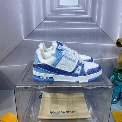2024新款 代购品质Lv～路易威登 By Virgin Abloh最好看的运动鞋，驴牌力推新品，官网限定款复古篮球运动鞋！高帮低帮均花血本购入原版1:1精准复