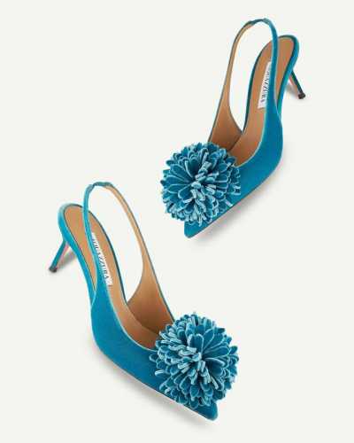 Aquazzura ｜金菠萝新品单鞋_______________________________这种Blingbling的鞋子真的绝美女孩子真的无法抵御它的美