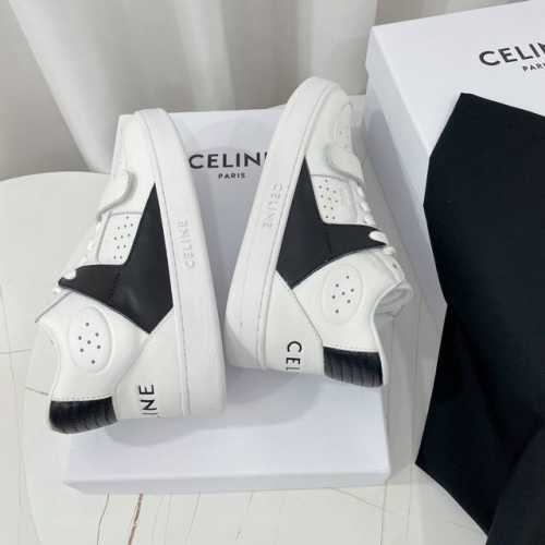 Celine赛琳~~全新升级版情侣款小白鞋系列；低帮 中帮 高帮运动鞋，魔术贴板鞋，休闲鞋 充满街头感的一双鞋子，拼色设计非常赞，这款鞋有它自己独特的设计，皮革