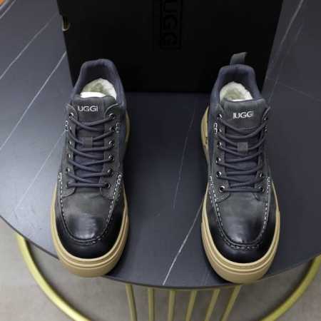 澳洲进口加厚羊毛 品牌：UGG正品代购 尺码：39 44 等级： 官网1:1 材料： 头层真皮防水防冻鞋面 真毛内里 原版防滑耐磨大底 款式类别：男士休闲鞋 搭 - 点击图像关闭