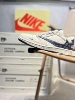 公司级头层皮斯图西 X 乔丹Air Jordan 1 Low Aj1低帮系列篮球鞋 官方同步配色 原装级产物 #拒绝公底 立体鞋型 细节完美 高清洁度Jj250