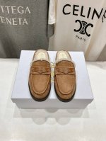 高版本出厂 Dior*迪奥D家24ss秋冬新款毛毛乐福鞋～顶级品质 购入原版，精心打造、只为复刻原版一致、版型超正。各大明星网红纷纷种草的一款美鞋、上脚舒适百搭