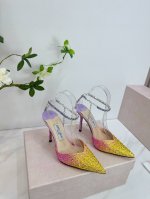 出厂 Jimmy Choo 吉米周 是一个非常全面之尊贵时尚生活品牌 香港,美国等大时尚博主及明星的同款表带女士高跟 中跟 平跟后空凉鞋系列 澳大利亚尖头 圆头