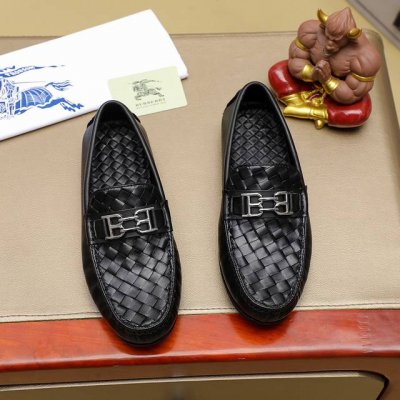 工厂p价 Burberry 巴宝莉 正品原单上等高端豆豆鞋 精湛工艺，此款面料采用印花牛皮头层皮内里 ，适合司机驾车出行原版防滑耐磨橡胶大底，百搭款式，值得拥有