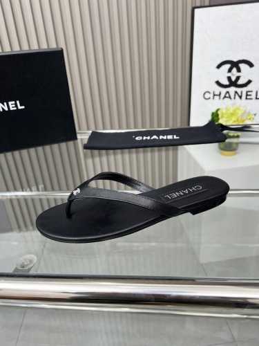 工厂p价 女装女鞋 运动原单 Chanel 香奈儿 25S 平底夹脚人字拖鞋升级版 码数36-44 41-44定做不退换