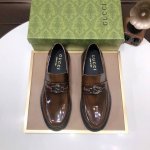 工厂P批 古奇 Gucci 高端牛里 新款Gucci* 顶级版本 古奇经典休闲皮鞋！选用进口原版牛皮，内里头层舒适牛皮内里！原版耐磨橡胶大底！高品质精品！码数3