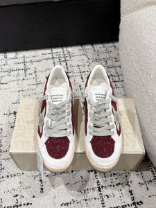 女款 代购级 ｜Golden Goose Deluxe Brand 25 最新款 休闲 脏脏鞋 紫格面 灰星黑尾 Ggdb经典情侣款小脏鞋~~火红程度上怼小白鞋