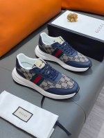 商品名称：Gucci 古驰 实价： 正规码数: 38-44 休闲鞋 商品材料：精选 牛皮鞋面，柔软羊皮内里；原厂大底。