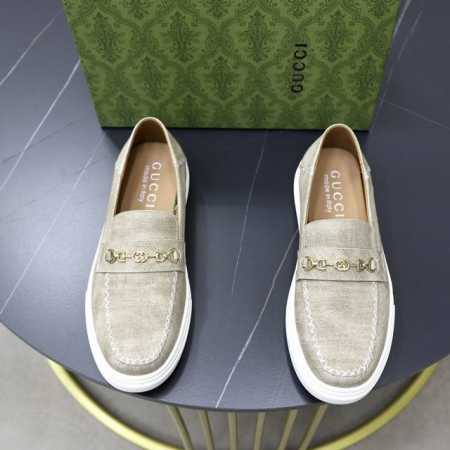 出厂价: 品牌：古奇gucci 尺码：38-44 45可定制 等级： 专柜经典款 材料： 原版软特殊皮料鞋面 舒适羊皮内里 橡胶柔软轻便大底 款式类别：商务休闲 - 点击图像关闭