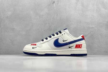 400 現貨 终端放店 Xc版 Nk Sb Dunk Low Supreme联名-米白3D藏蓝勾 周年高端定制 低帮休闲板鞋 #定制鞋盒 大厂纯原品质出货 超高 - 点击图像关闭