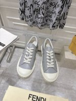 出厂 Fendi2024新款情侣小白鞋 休闲鞋鞋面采用小牛皮意大利羊皮内里独家开模FF五金原版TPU大底码数:35-45