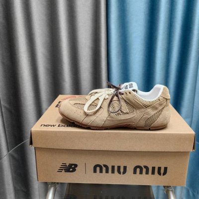 情侣款MiuMiu缪缪 x New Balance NB530 休闲 运动鞋 阿甘鞋 德训鞋 原版购入开发做货 Miu Miu x New Balance 经典