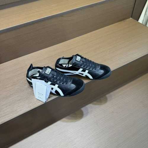 Onitsuka Tiger Mexico 66 Paraty 百搭单品板鞋 MEXICO 66是鬼冢虎旗下最经典的款式，李小龙最喜欢的一款训练鞋休闲鞋！鞋身特