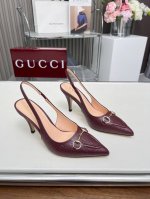 2519一A8GUCCI最新爆款专柜原版鞋开模制作原版五金链条扣大牌明星最爱的奢侈品面料：小牛双G印花内里：羊皮跟高85毫米码数：35-41码。42码定做 底材